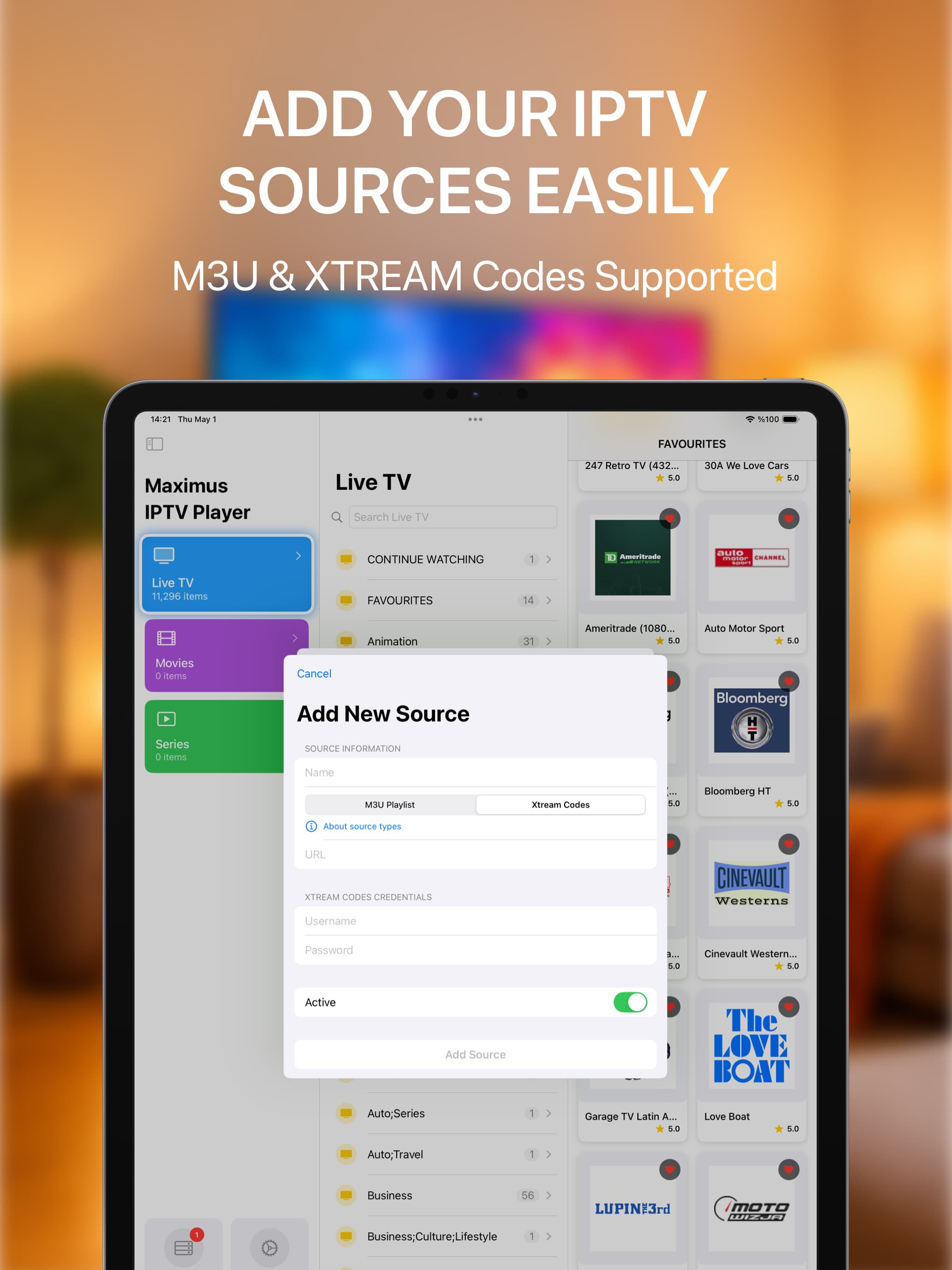 iPad App Screenshot