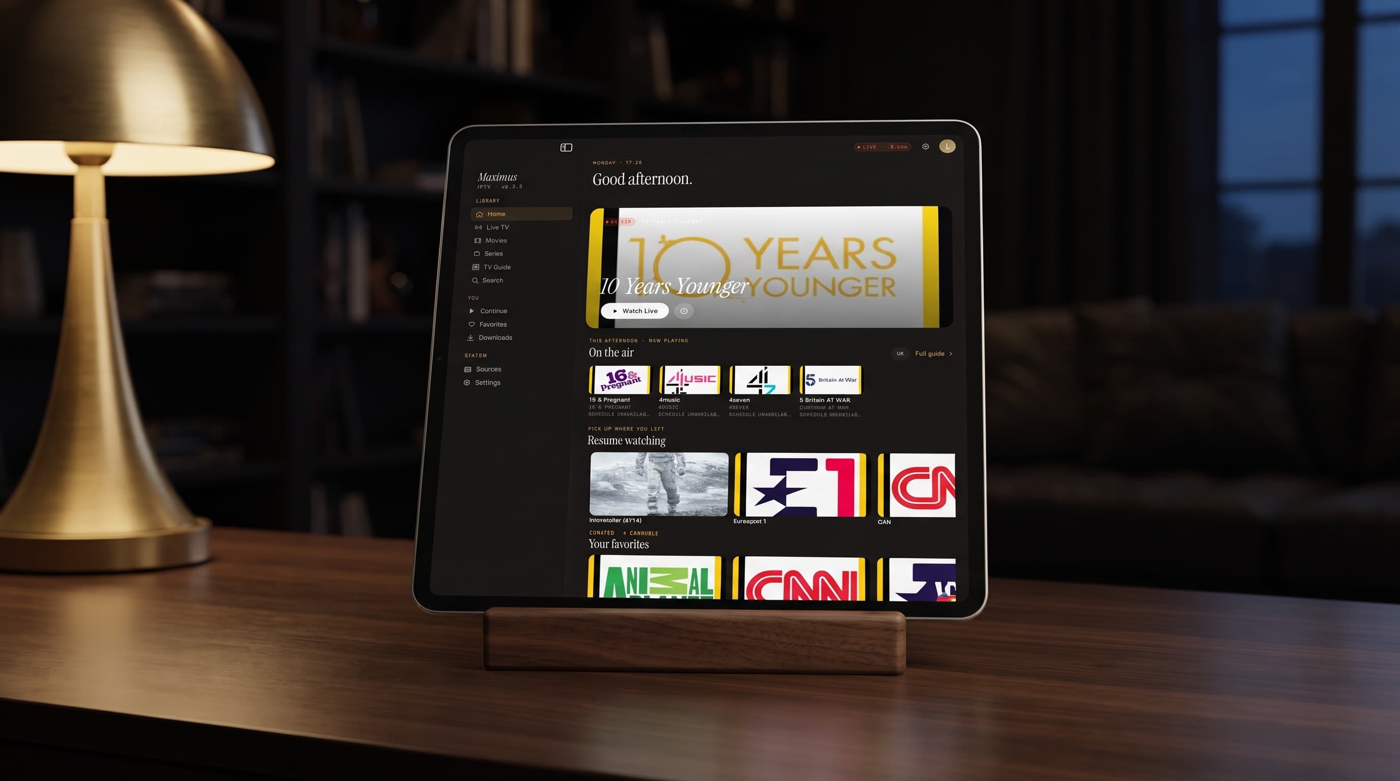 Maximus IPTV Player on iPad: How the Sidebar Layout Changes the Way You Watch