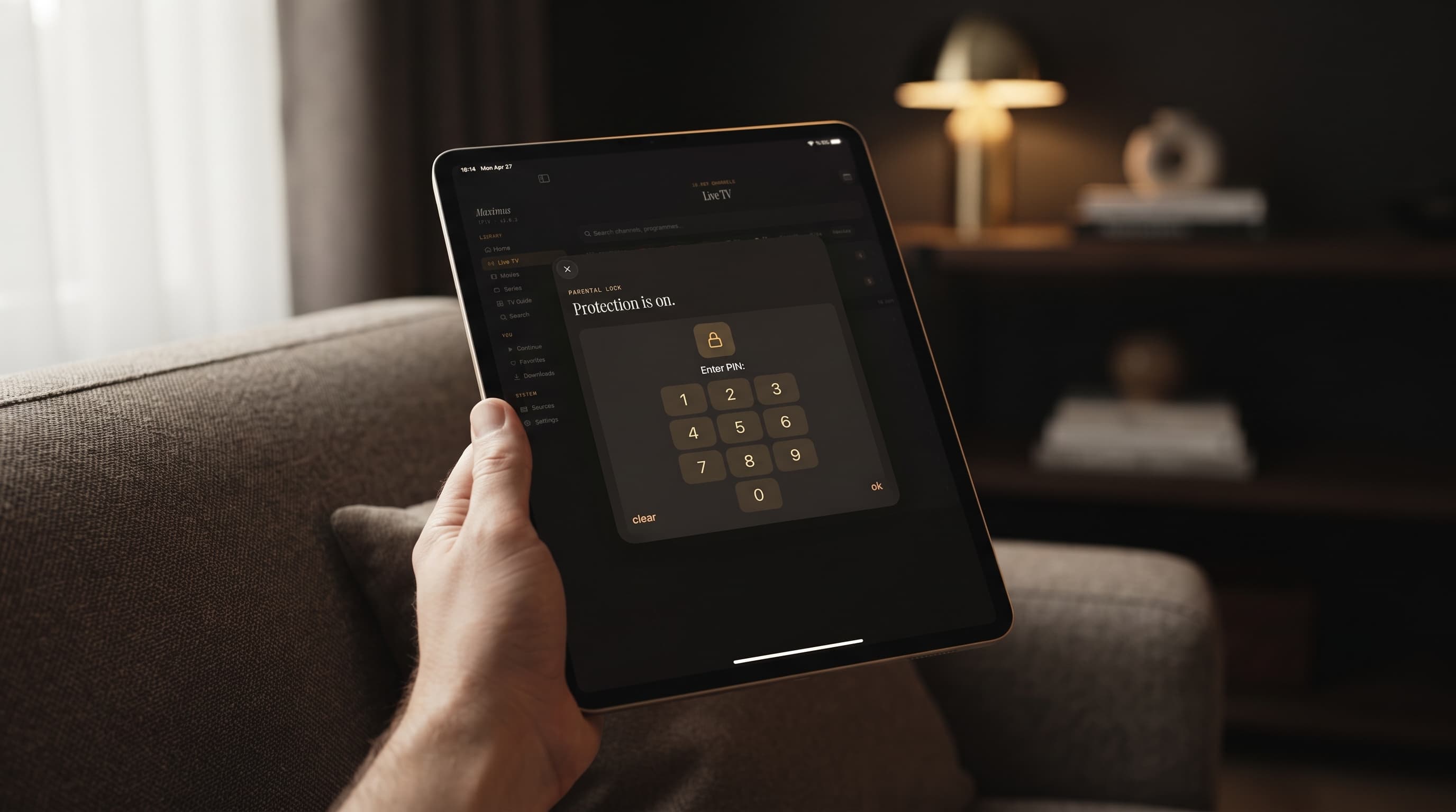 IPTV Parental Controls: How the PIN Lock Works